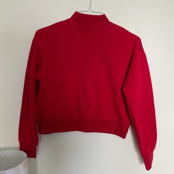 Red Garage Crewneck - Picture 2 of 3